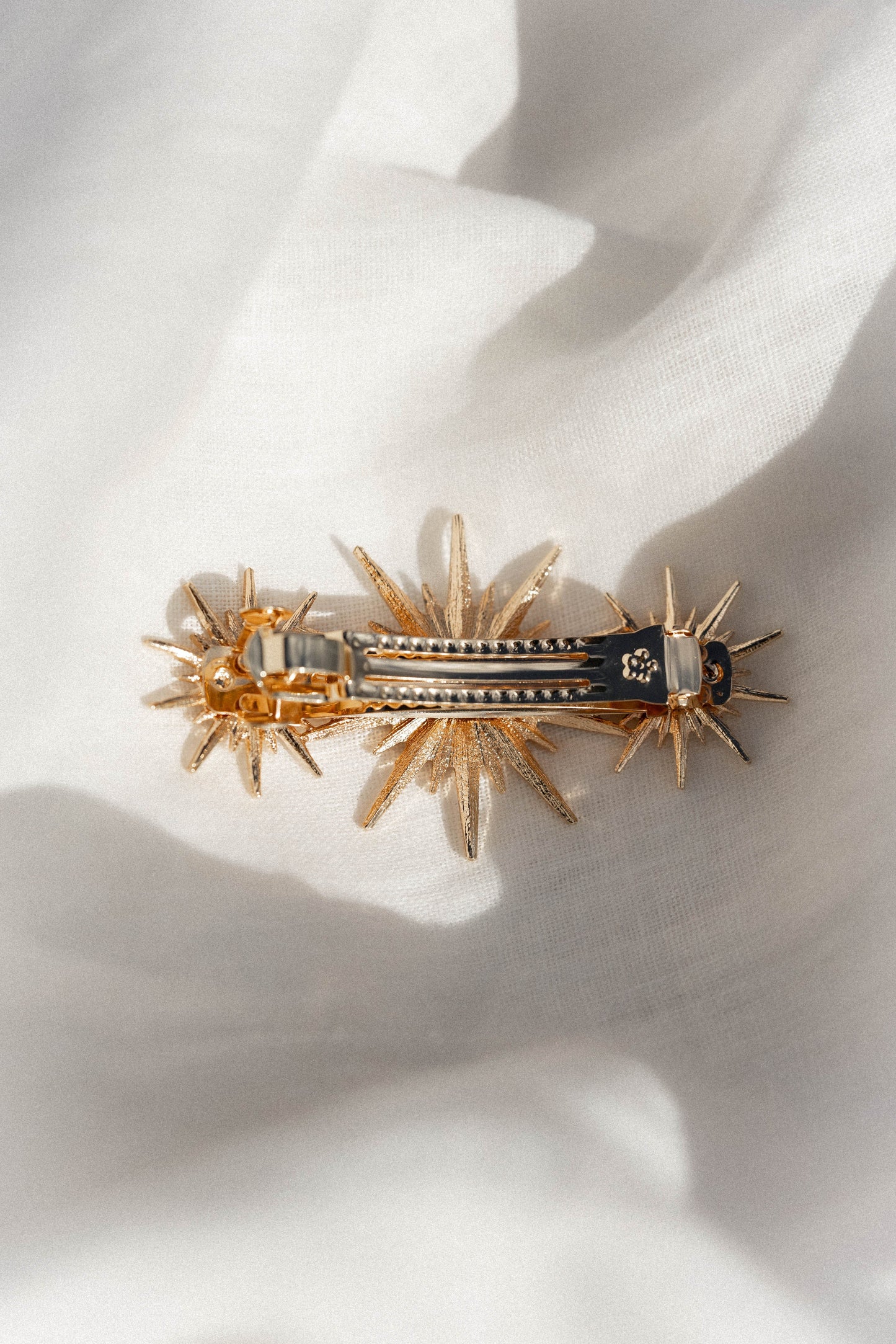 Celestial Crystal Star Hair Clip