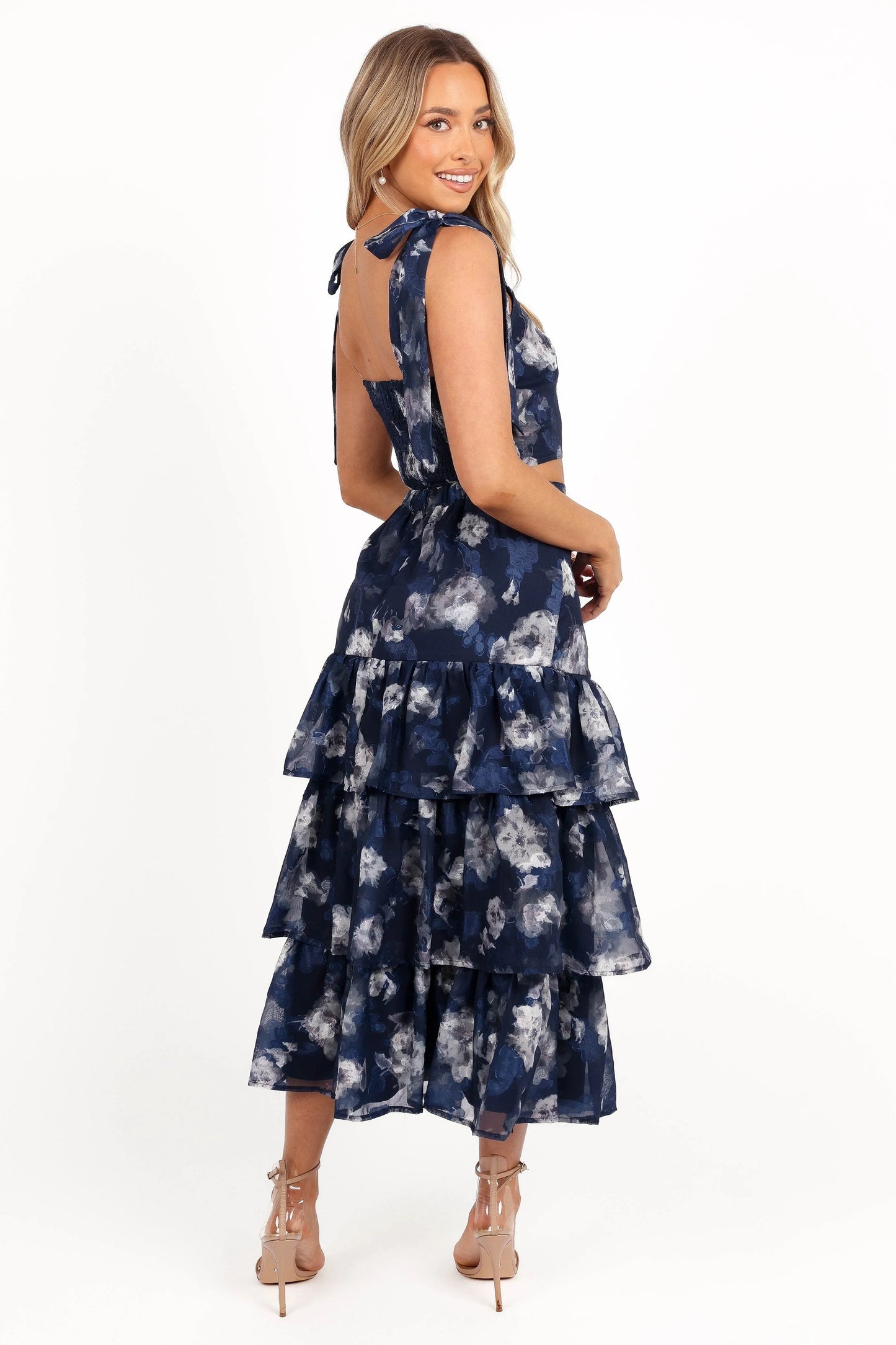 Floral Tiered Two-Piece Set