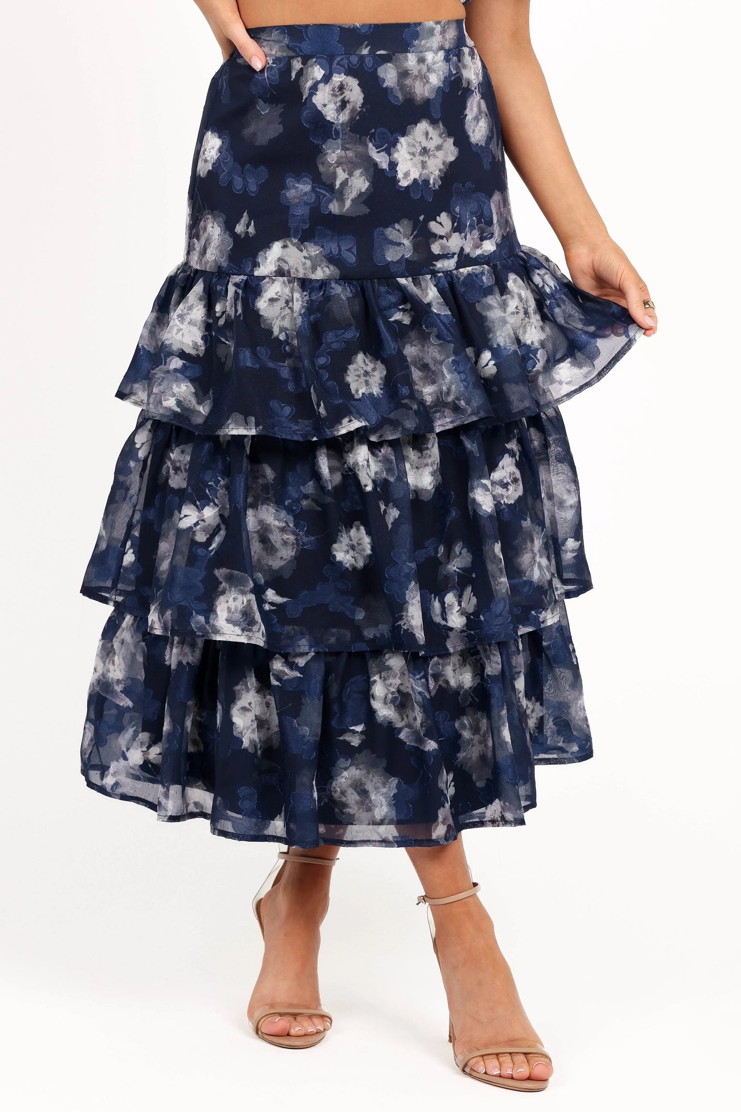 Floral Tiered Two-Piece Set
