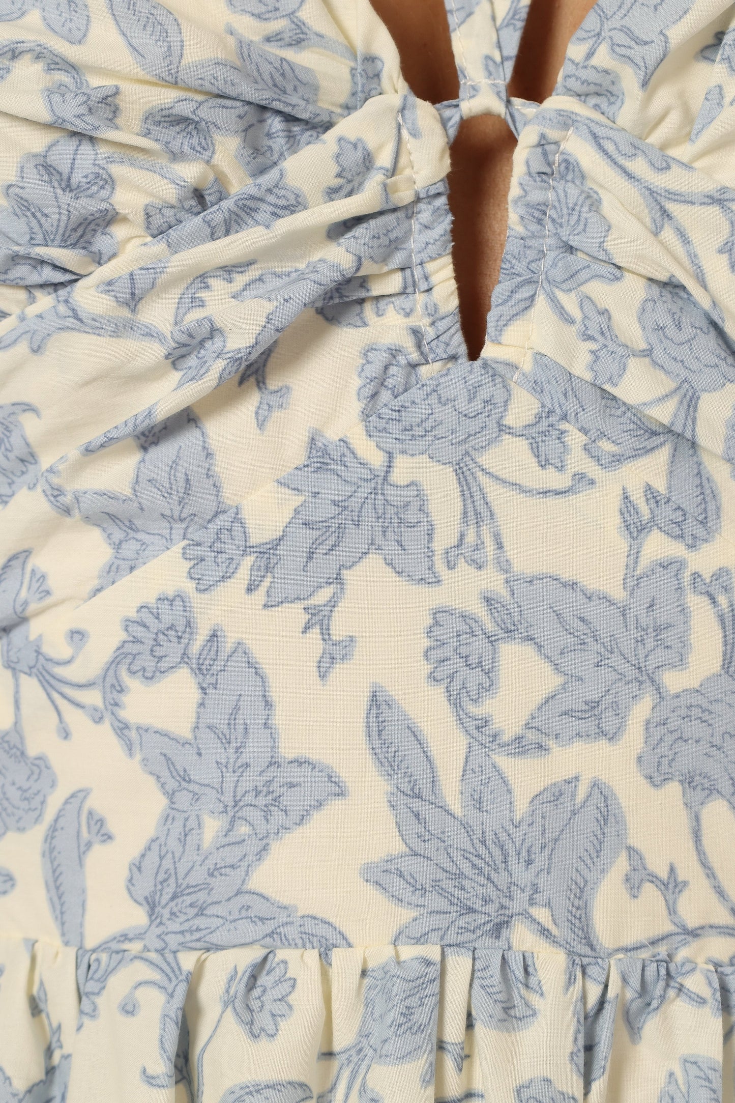 Tiered Floral Midi Dress