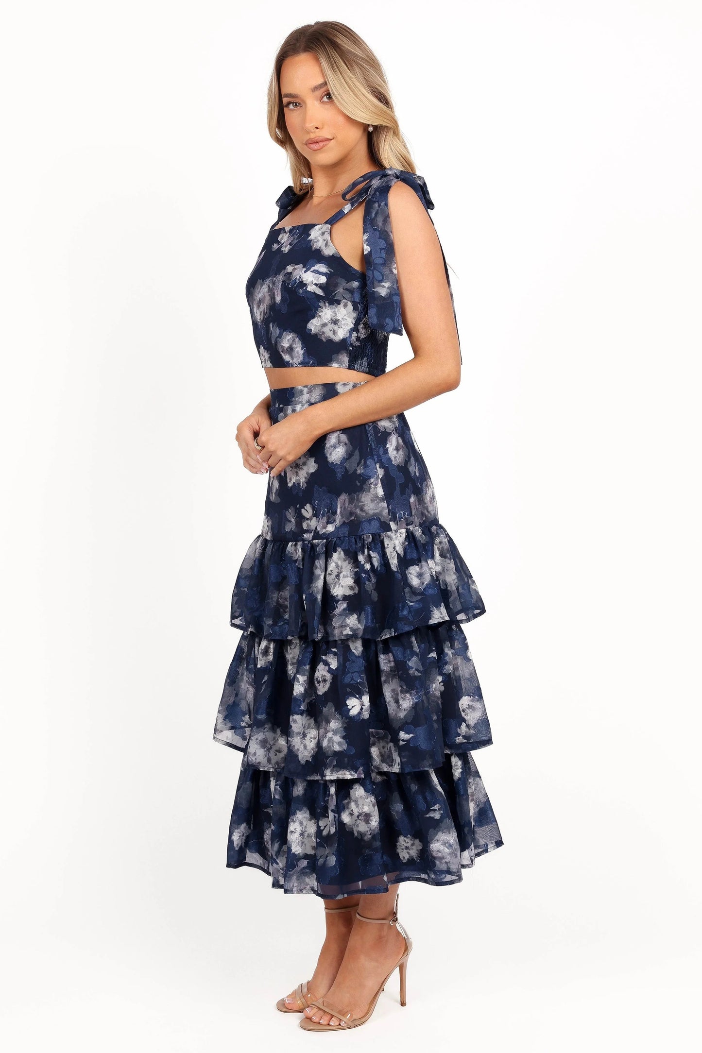Floral Tiered Two-Piece Set